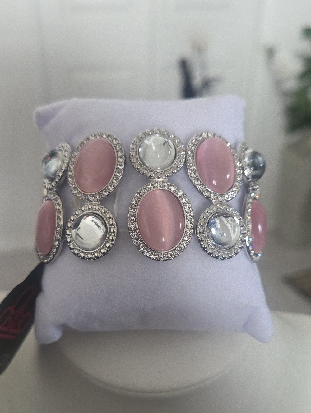 Paparazzi Affixed Appeal Pink Bracelet NWT